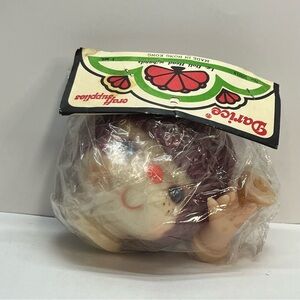 vintage darice brand large doll head and hands set craft projects hong kong yarn